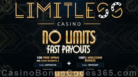 limitless casino bonus codes